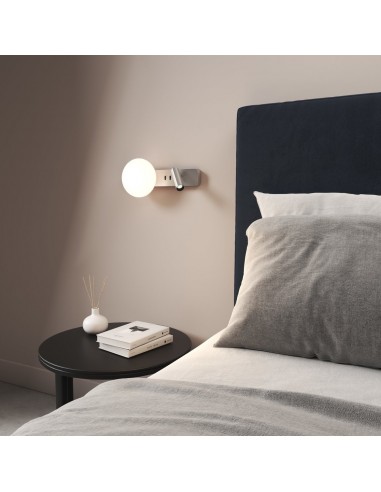 Applique Zeppo Reader nickel mat Astro Lighting Valente Design mise en scène