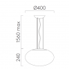 Dimension suspension Zeppo Pendant 400 Astro Lighting Valente Design
