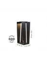 Dimension Lanterne solaire SKAAL Aluminium 40 cm Les Jardins Valente Design
