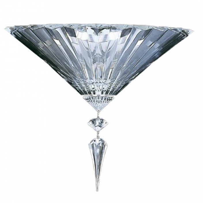 4 Suspensions Mille Nuits Mathias - Cristal Clair Baccarat - Prix à La Pièce - État Parfait
