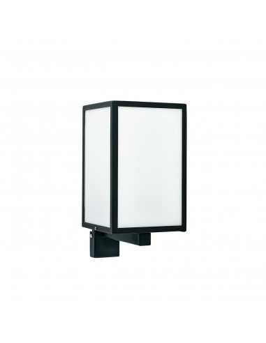 Applique murale Lofoten sur bras noir verre opalin Norlys-Valente Design