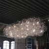 Suspension Fil de Fer Nuvola fil d’aluminium naturel Catellani and Smith - Valente Design