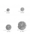 Dimensions lampes de sol Fil de Fer F  Catellani and Smith - Valente Design