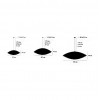 Dimensions Suspension PostKrisi 50-51-52 Catellani and Smith - Valente Design