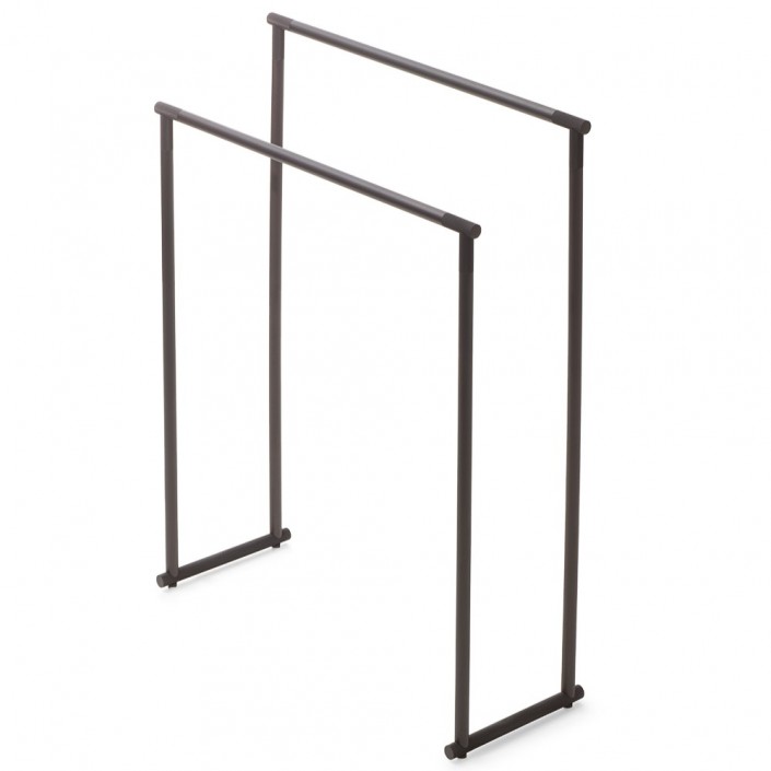 Porte-serviette à poser - Club HT - bronze foncé - Decor Walther - Valentedesign.com