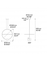 Dimension Suspension Elara medium Lodes - Studio Italia Design - Valente Design