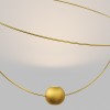 Suspensions Elara or mat Lodes - Studio Italia Design - Valente Design détail diffuseur