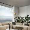 Suspension Elara or mat Lodes - Studio Italia Design - Valente Design mise en scène salon