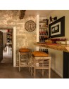 Applique Lucenera 503 noir Catellani and Smith - Valente Design dans cuisine