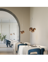 Suspension Lodes Random bronze brillant de Lodes - Studio Italia Design Valente Design restaurant