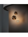 Suspension Random Solo bronze brillant Lodes-Studio Italia Design Valente Design