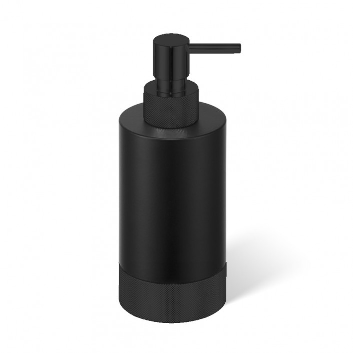 Distributeur de savon à poser - Club SSP1 - noir mat - Decor Walther - Valentedesign.com