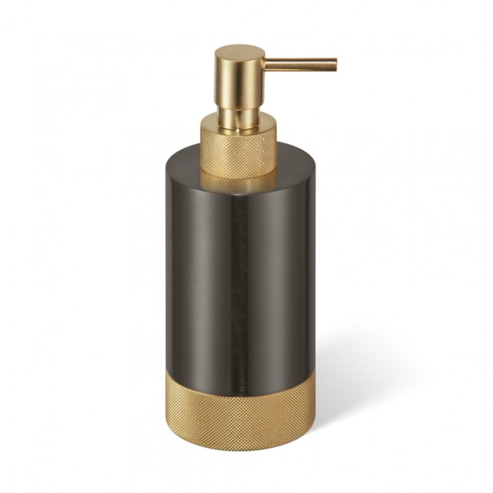 Distributeur de savon à poser - Club SSP1 - bronze foncé/or mat- Decor Walther - Valentedesign.com
