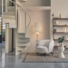 Lampadaire LED KABUKI  blanc mat, marque Kartell  - Valente Design