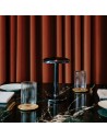 Lampe sans fil Gustave smooth black Flos - Valente Design mise en scène