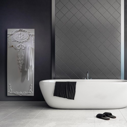 Sèche serviette Molière Cinier - Valente Design dans salle de bain