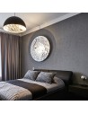 Applique - Plafonnier Luna Piena feuille argent Catellani and Smith - Valente Design