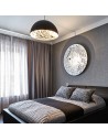 Suspension Stchu-Moon 02 feuilles argent Catellani & Smith - Valente Design mise en scène chambre