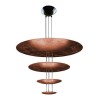 Suspension LED Macchina della Luce mod. A cuivre Catellani and Smith - Valente Design