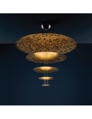 Suspension LED Macchina della Luce mod. D or Catellani and Smith - Valente Design