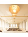 Suspension LED Macchina della Luce mod. D or Catellani and Smith - Valente Design dans salon
