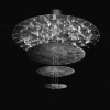 Suspension Macchina della Luce mod. F argent Catellani and Smith - Valente Design éteinte