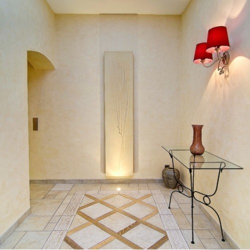 Chauffage Oriental perle de Michel Cinier - Valente Design mise en scène couloir