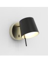 Applique Miura Wall or mat abat-jour noir mat Astro Lighting Valente