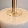 Lampe de table Mirasol marbre blanc Lucide - Valente Design - détails