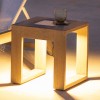 Table basse lumineuse solaire RANCHO Les Jardins - Valente Design éclairée