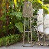 Lampadaire solaire Tecka Durateck Les Jardins - Valente Design sur terrasse