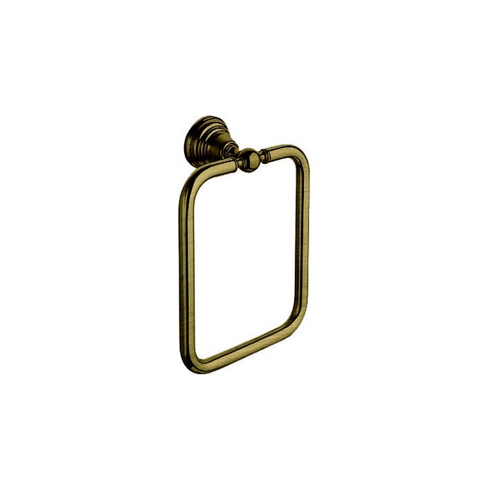 Porte-serviette anneau Museo - vieux bronze - Ondyna - Valentedesign.com