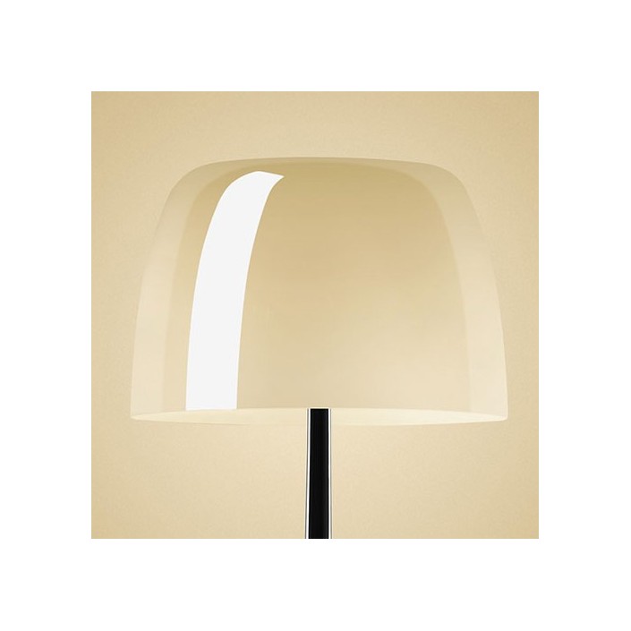 Abat-jour verre pour lampe Lumière Piccola - blanc chaud - Foscarini - Valentedesign.com