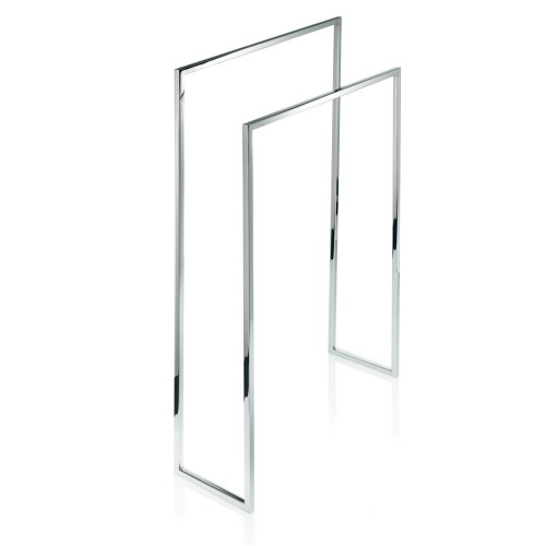 Porte-serviette à poser CUBE HT 10 - chrome - Decor Walther - Valentedesign.com