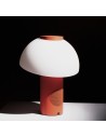 Lampe Piccolo enceinte Bluetooth terracotta - Jaune Fabrique - Valente Design éteinte