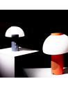 Lampes Piccolo enceinte Bluetooth bleu profond et terracotta - Jaune Fabrique - Valente Design