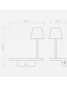Dimension applique Ito Astro Lighting Valente Design