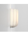 Applique Veo nickel mat Astro Lighting  - Valente Design allumée de profil
