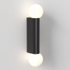 Applique Ortona Twin noir mat Astro Lighting Valente Design allumée
