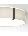 Plafonnier Salina 550 gris clair - putty Astro Lighting Valente Design allumé détails