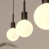 Pendant Suspension Kit 4 noir mat Astro Lighting - Valente Design mise en scène détail