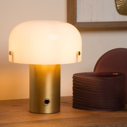 Lampe de table Timon Lucide - Valente Design mise en scène bureau