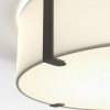 Plafonnier Elba ceiling round 450 blanc Astro Lighting Valente Design détail
