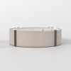 Plafonnier Elba ceiling round 450 mastic Astro Lighting Valente Design vue d'en haut