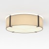 Plafonnier Elba ceiling round 450 mastic Astro Lighting Valente Design éclairée