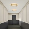 Plafonnier Elba ceiling round 600 mastic Astro Lighting Valente Design éclairé mise en scène