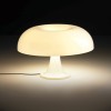 Lampe de table Nesso blanc Artemide - Valente Design - éclairée