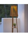 Lampadaire solaire Tecka Teck Les Jardins - Valente Design sur terrasse détails
