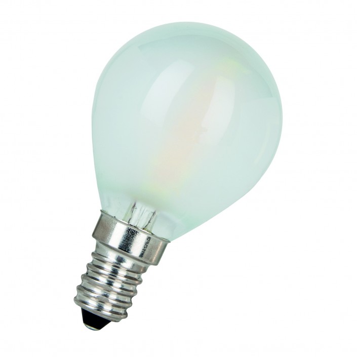 Ampoule E14 2W LED sphérique dépolie Valente Design