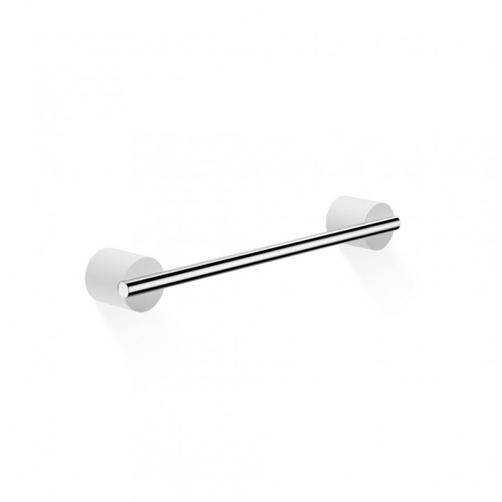 Porte-serviette mural STONE HTE30 - blanc / chrome - Decor Walther - Valentedesign.com